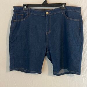 Reneshanta Woman’s Jean Shorts Size 24W
